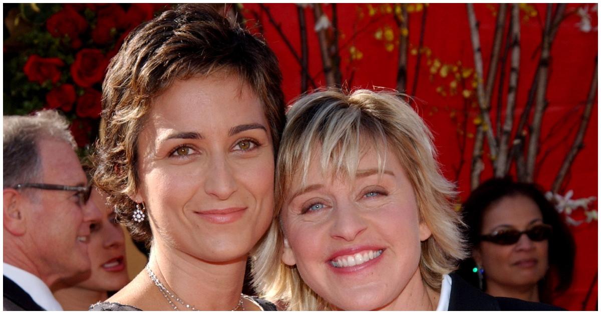 (lr): Alexandra Hedison und Ellen DeGeneres