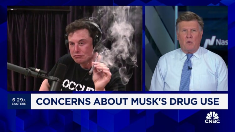 Der Drogenkonsum von Elon Musk beunruhigt die Führungskräfte von Tesla und SpaceX