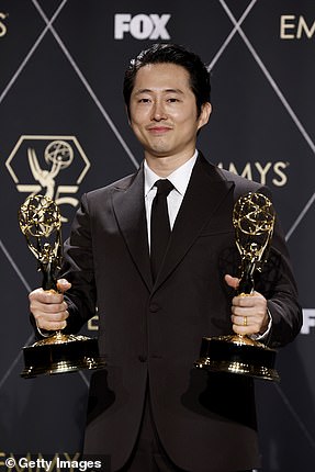 Steven Yeun triumphed in the Actor in a Limited Series or TV Movie category for Beef