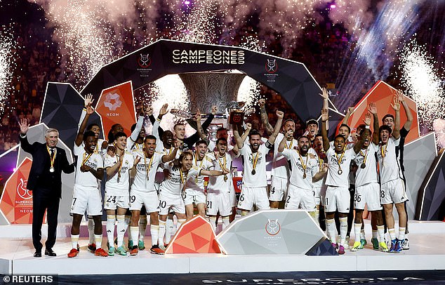 Die Blancos feierten in Riad einen riesigen 4:1-Sieg über ihren Erzrivalen