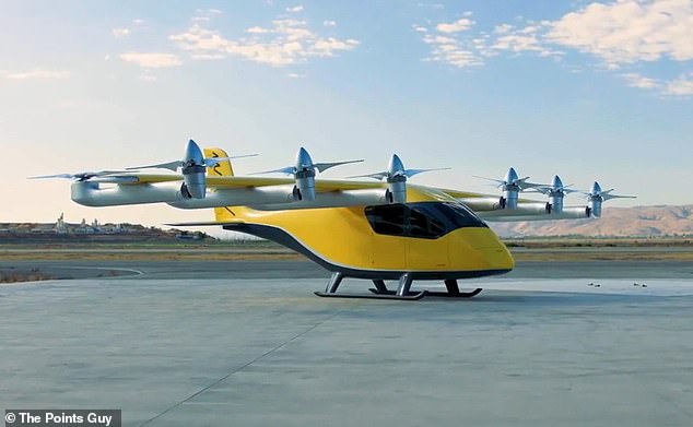 Was Wisks Flugzeug noch futuristischer macht, ist, dass es über elektrische vertikale Start- und Landefunktionen (eVTOL) verfügt
