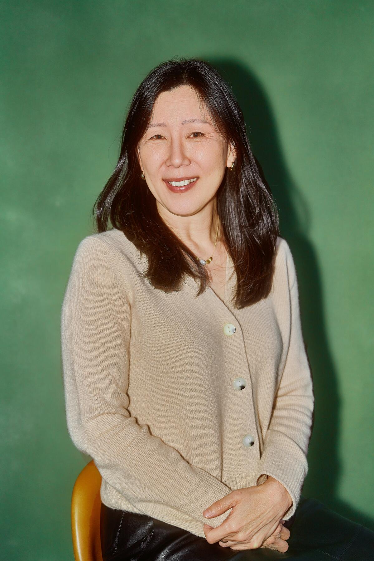 Eunice Kim, Chief Product Officer von Netflix, wird am 11. Januar 2024 in den Netflix-Büros in Los Gatos, Kalifornien, fotografiert.
