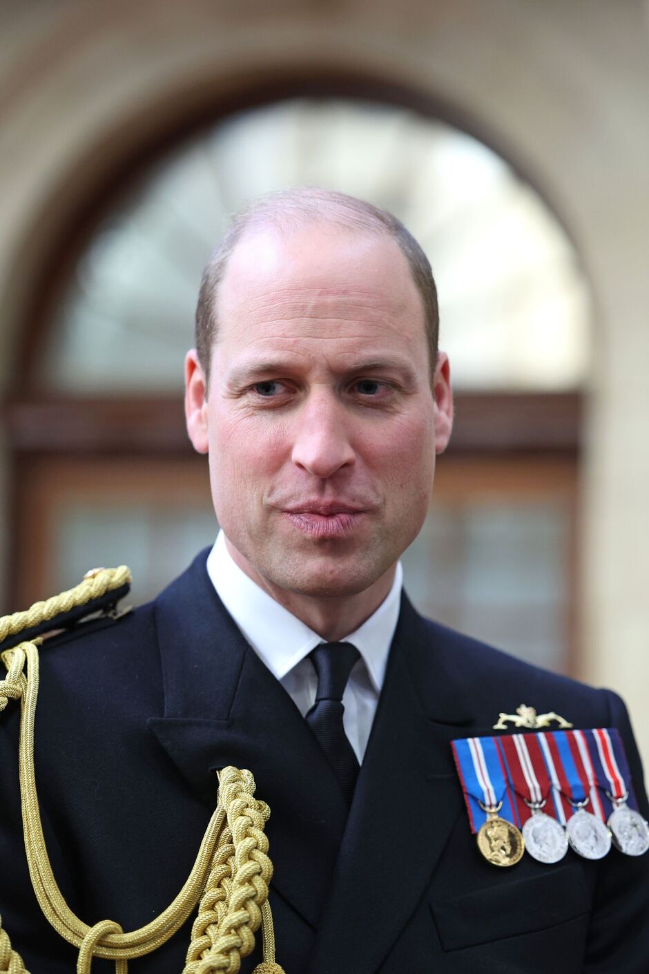 Der Prinz von Wales besucht die Divisionen des Lord High Admiral