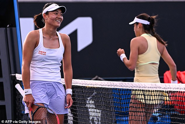 Wang erreichte heute zum ersten Mal in ihrer Karriere die dritte Runde der Australian Open