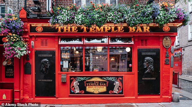 Ambition's three-night cruise from Bristol features a stop at Dublin's famous Temple Bar