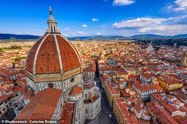 MSC Orchestra's seven-night Mediterranean cruise explores Florence in Italy (pictured) as well as Rome and Marseille in France