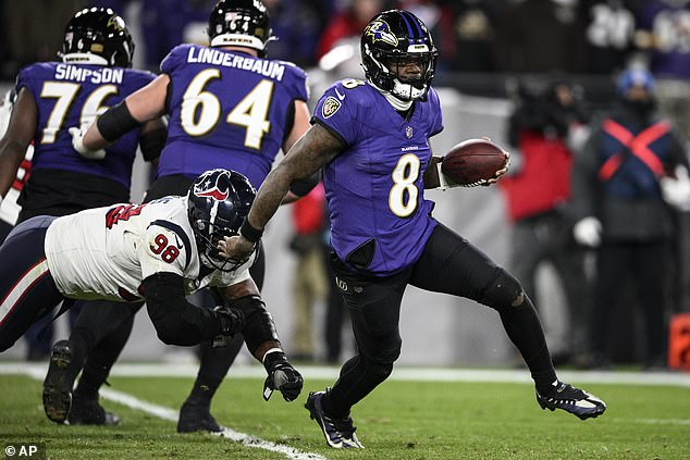 MVP-Kandidat Lamar Jackson führte die Ravens zum Sieg und verzeichnete insgesamt vier Touchdowns