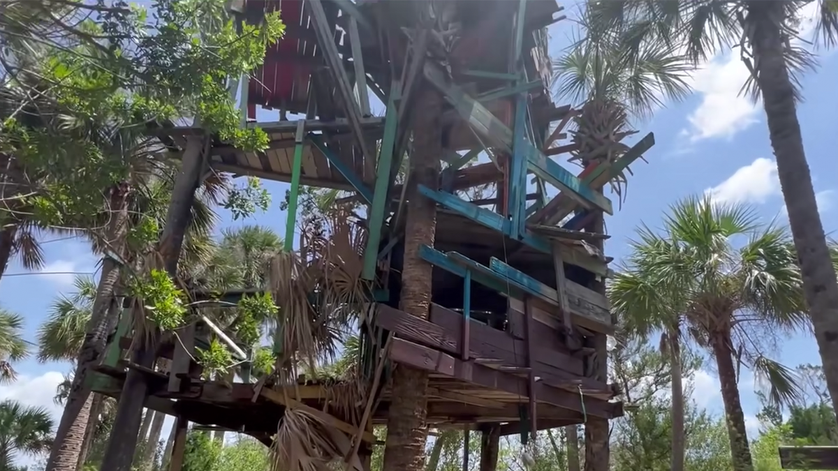 Florida-Baumhaus auf sogenanntem "Meth-Insel"