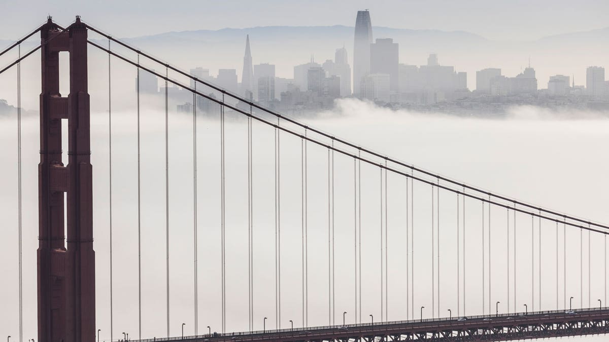 San Franciscos berühmte Golden Gate Bridge