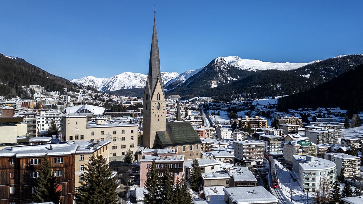 Alpenresort Davos im Vorfeld der 54. Jahrestagung des Weltwirtschaftsforums