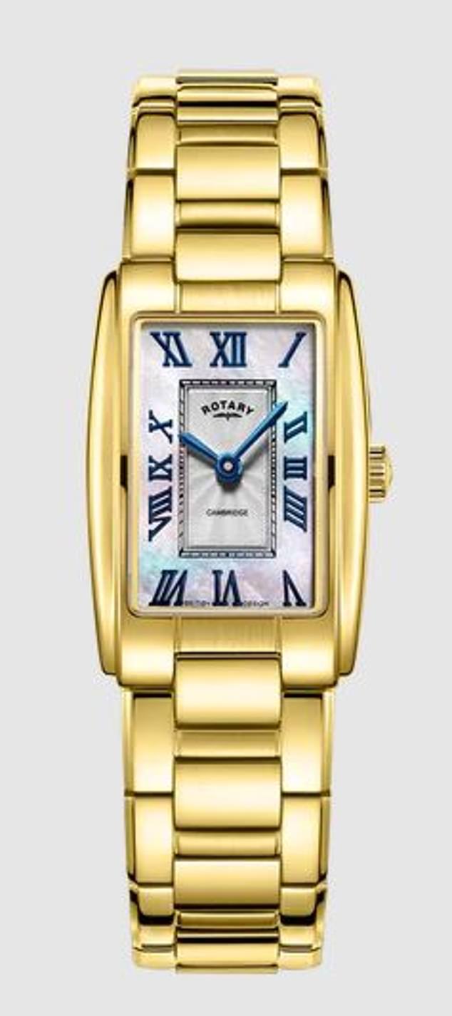 Rotary (rotary Watches.com) hat eine Kopie der 21.000 Pfund teuren Goldtank von Cartier im Wert von 289 Pfund