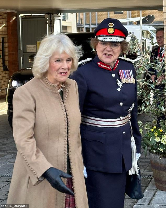 The monarch's address marked the 50th anniversary of the Swindon Domestic Abuse Support Service, which she honoured with a visit to the charity’s refuge
