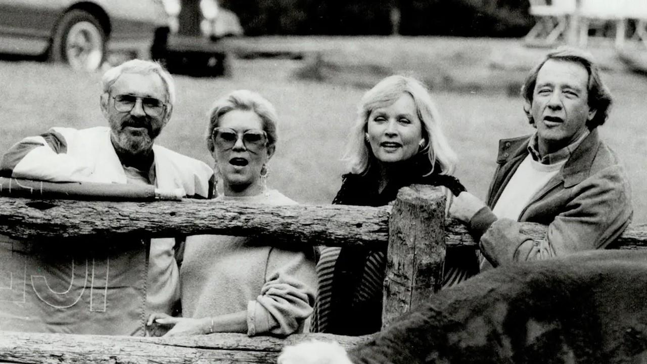 Norman Jewison, Dixie Jewison, Penni Crenna und Richard Crenna