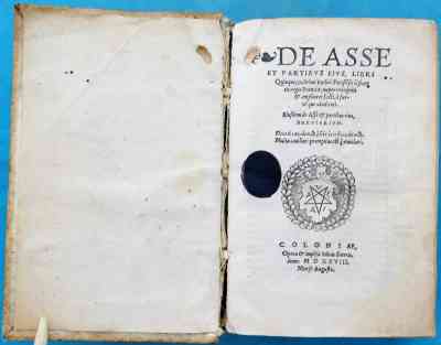 De Asse et Partibus Eius gilt als das erste Buch über Münzen
