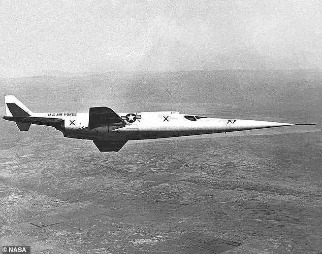 X-3 Stiletto was known for its long slender fuselage and small wings - but the experimental craft ultimately failed