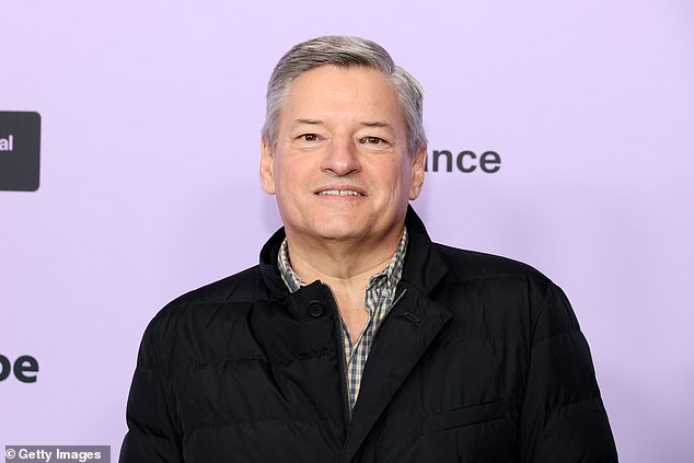 Ted Sarandos, Co-CEO von Netflix, nimmt an der Sondervorführung „The Greatest Night In Pop“ während des Sundance Film Festivals 2024 teil