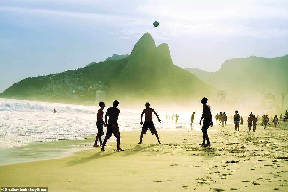 IPANEMA BEACH, RIO DE JANEIRO, BRAZIL: This 'sun-drenched sand in Brazil's most famous coastal city has been popular with sunseeking cariocas (residents of Rio de Janeiro) since 1902', explains Lonely Planet, 'when a new streetcar line made the beach on the southern fringe of the city easier to access'