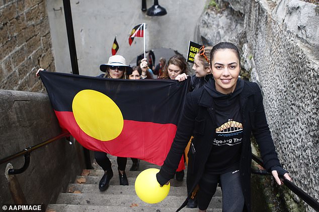 Die führende Aktivistin der Aborigines, Cheree Toka (im Bild), sagte, dass viele Menschen den Begriff „Australia Day“ gegen „Survival Day“ eingetauscht hätten.