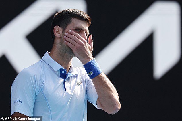 Djokovic beschrieb seinen Auftritt als „eines der schlechtesten Grand-Slam-Matches, die ich je gespielt habe“