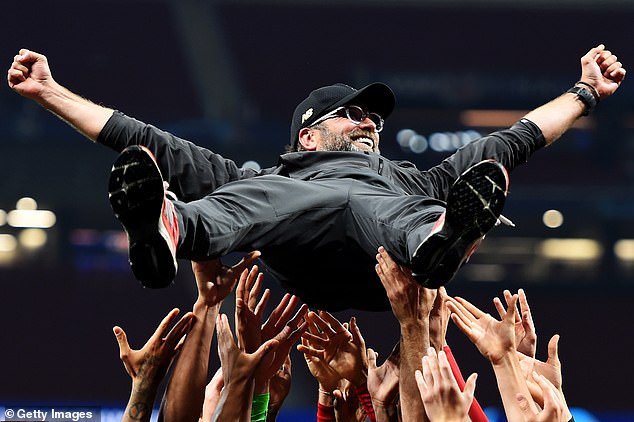 Klopp made a huge impact at Liverpool, including winning the Champions League in 2019