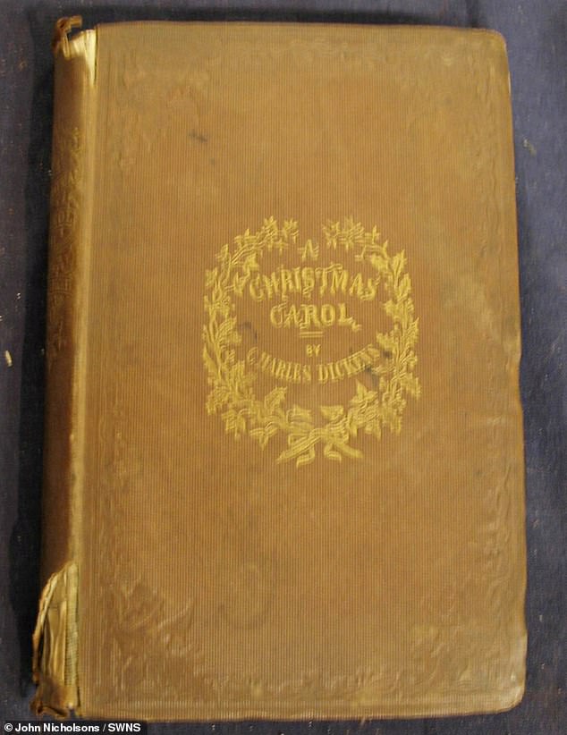Eine Erstausgabe von Charles Dickens Buch „Ein Weihnachtslied“ wird versteigert