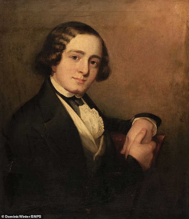 Ebenfalls im Angebot ist ein Porträt der englischen Schule von Charles Dickens als jungem Mann im Jahr 1840, das 1.500 Pfund einbringen konnte
