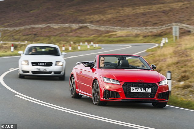 The Audi TT, which went out of production last year, is another sports cars often associated with ageing drivers going through a midlife crisis