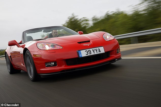 Chevrolet's Corvette sports car is another model Britons often associate with older owners enduring a midlife crisis