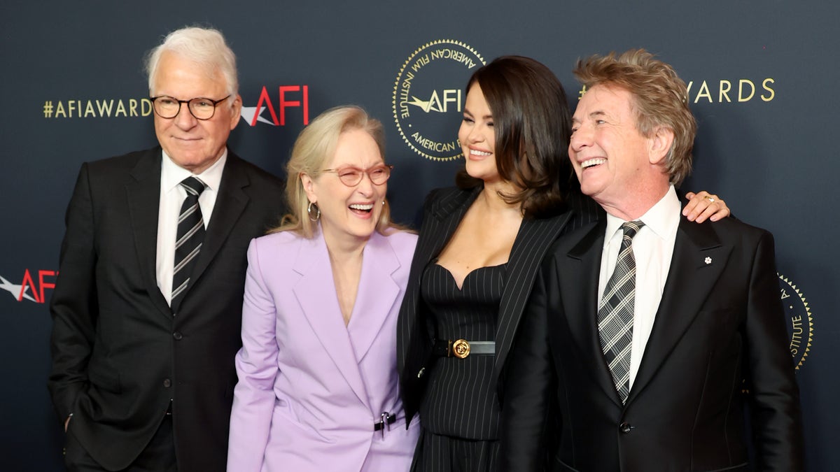 Steve Martin, Meryl Streep, Selena Gomez und Martin Short