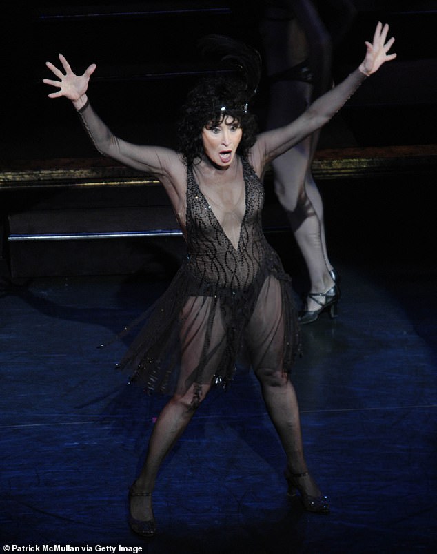 Chita pictured in CHICAGO THE MUSICAL's 10 Year Anniversary All-Star Performance Benefit for Safe Horizon at Ambassador Theatre on November 14, 2006 in New York City