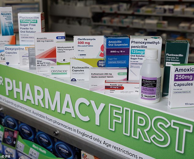 Under blockbuster NHS plans designed to free up millions of doctors' appointments, chemists have been given new powers to hand out prescriptions for seven common ailments. It means patients battling minor illnesses, such as a sore throat or earache, can now bypass their GP from today