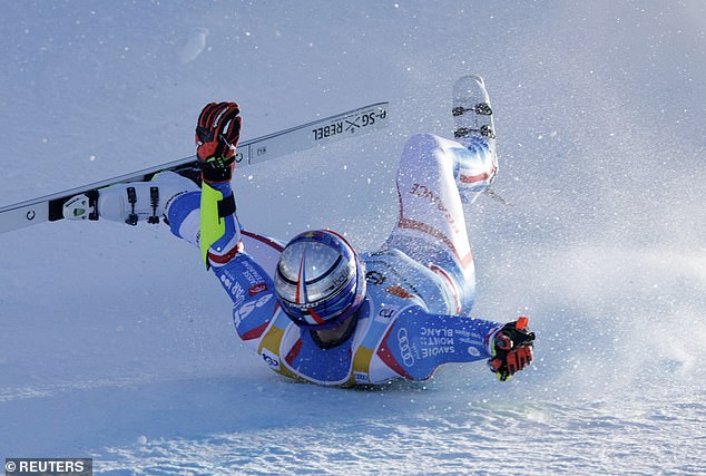 Der französische Skifahrer Alexis Pinturault ist nach einem heftigen Unfall in der Schweiz in Sorge