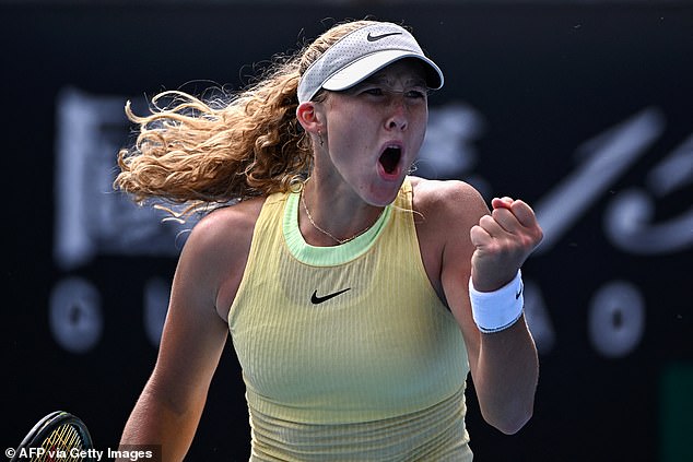 Mirra Andreeva, 16, schaffte einen Comeback-Sieg und erreichte die vierte Runde der Australian Open