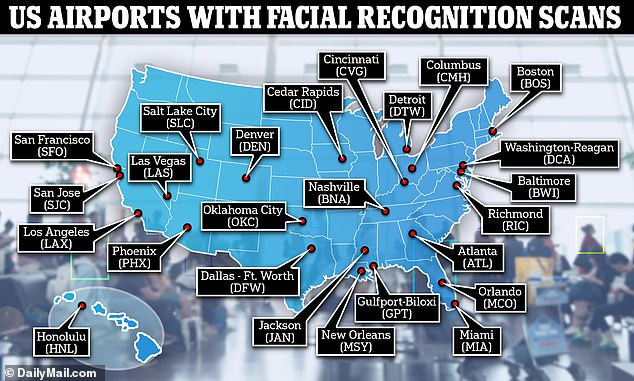 Gesichtserkennungstechnologie ist bereits an Flughäfen im ganzen Land vorhanden, aber die TSA geht davon aus, dass das Programm im Jahr 2030 oder 2040 vollständig eingeführt wird