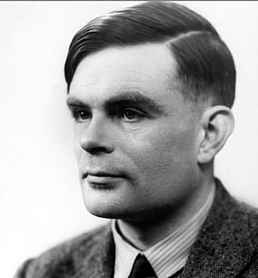 Alan Turing (im Bild) war ein britischer Mathematiker, der vor allem für seine Arbeiten zur Entschlüsselung des Enigma-Codes während des Zweiten Weltkriegs bekannt war