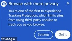 Der Technologieriese hat nach dem Zufallsprinzip ein Prozent der Chrome-Nutzer weltweit als erste ausgewählt, die „Tracking Protection“ erhalten.