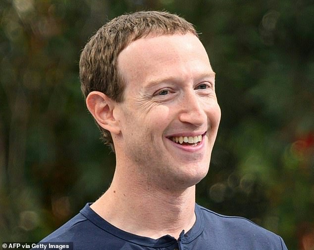 In der Studie analysierten Wissenschaftler die vorschnellen Urteile, die Menschen übereinander fällen, und stellten fest, dass Gesichter, die als „reich“ gelten, auch als vertrauenswürdiger gelten.  Im Bild: Milliardär Meta-Mitbegründer Mark Zuckerberg