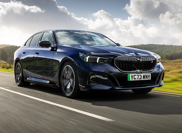 Elektrisierend: BMWs vollelektrischer i5 eDrive40 mit 340 PS und einer Reichweite von 356 Meilen