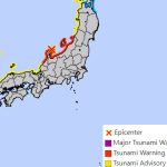 Schweres Erdbeben erschüttert Japan, Anwohner eilen zur Evakuierung der Küste