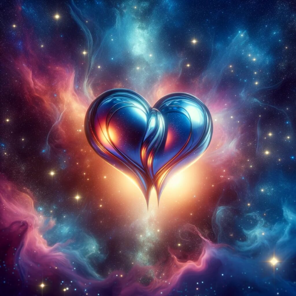 picture of heart symbolizing uranus opposite neptune synastry