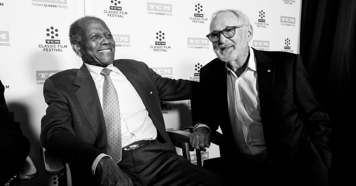 Norman Jewison und Sidney Poitier bei der Vorführung von „In the Heat of the Night“ zum 50-jährigen Jubiläum während des TCM Classic Film Festival 2017 am 6. April 2017 