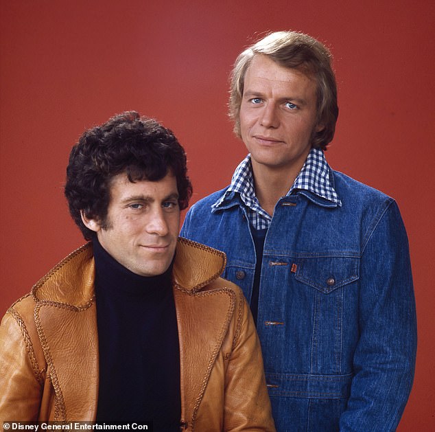Paul Michael Glaser, 80, played Detective Dave Starsky alongside Soul's Detective Ken 'Hutch' Hutchinson in the chart-topping 1970s TV series Starsky & Hutch. They are pictured together