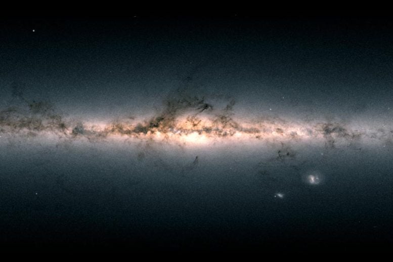 Gravitationskernfeuerzeug der Milchstraße in Masse