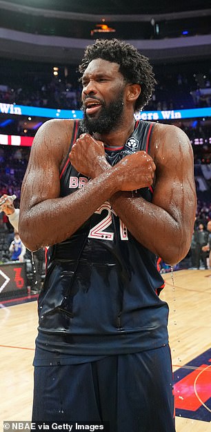 76ers-Star Embiid erzielte gegen die Spurs 70 Punkte