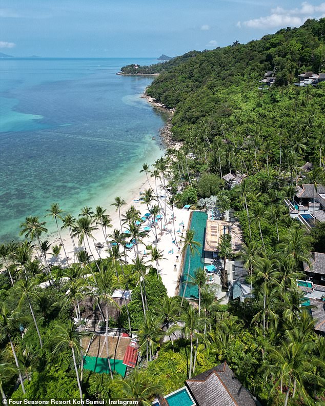 Laut Bloomberg werden die Besetzung und das Team von „The White Lotus“ drei Monate lang im Four Seasons Resort Koh Samui drehen (Stockaufnahme vom 28. Dezember).