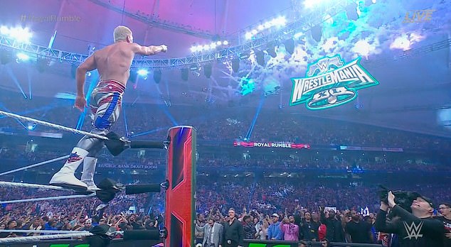 Nach seinem Sieg beim Royal Rumble hofften die Fans, dass Rhodes gegen Roman Reigns „seine Geschichte zu Ende bringen“ würde