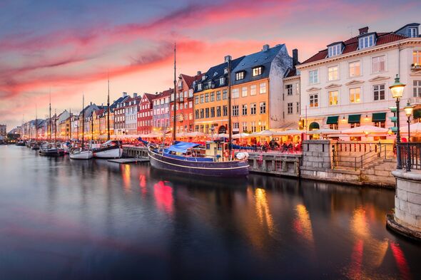 Kopenhagen, Dänemark am Nyhavn-Kanal
