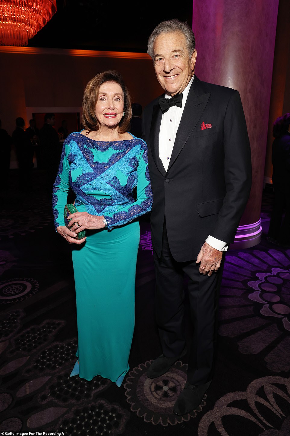 Nancy Pelosi and Paul Pelosi looked happy and healthy while stepping out for the big night