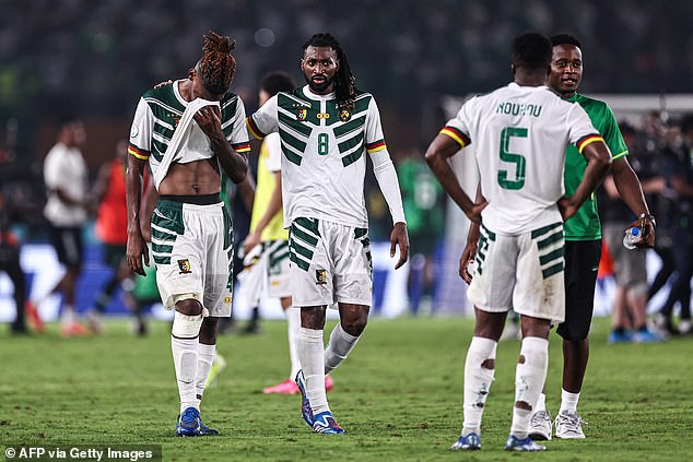 Kamerun schied im Achtelfinale der AFCON nach einer enttäuschenden 0:2-Niederlage gegen Nigeria aus