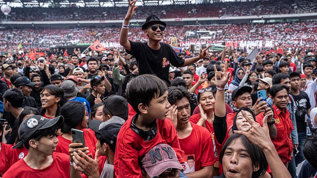 Präsidentschaftskandidat Ganjar Pranowo kämpft in Jakarta